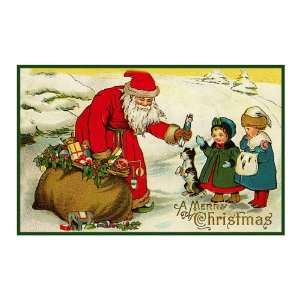  Counted Cross Stitch Chart Victorian Father Christmas 