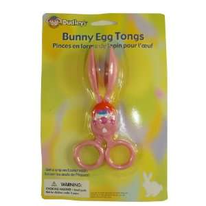    Club Pack of 24 Pink Easter Bunny Egg Dipper Tongs