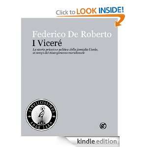 Viceré (Italian Edition) Federico De Roberto  Kindle 