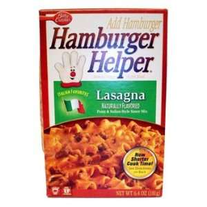 Hamburger Helper Lasagna Pasta 6.4 oz Grocery & Gourmet Food