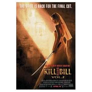  Kill Bill Volume 2 Regular Movie Poster