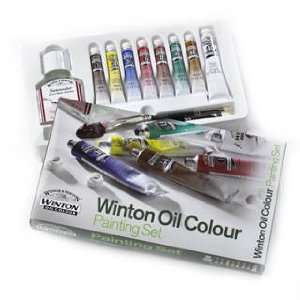  Winsor & Newton Winton Oil Colour Painting Set set of 7 