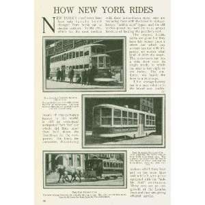  1914 Rapid Transportation in New York City Everything 