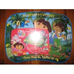  Dora and Deigo Rainforest Rescue Metal Snack and Play Tray 