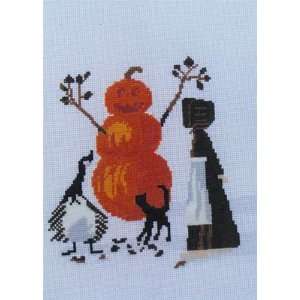 Pumpkin Man   Cross Stitch Pattern Arts, Crafts & Sewing