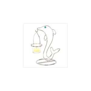  Dolphin Tealight Holder   Style 38181