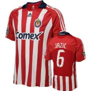 Ante Jazic Game Used Jersey Club Deportiva Chivas USA #6 Short Sleeve 