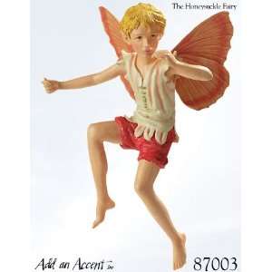 The Honeysuckle Fairy ~ Cicely Mary Barker Fairy Ornament / Figurine 