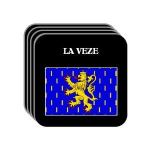  Franche Comte   LA VEZE Set of 4 Mini Mousepad Coasters 
