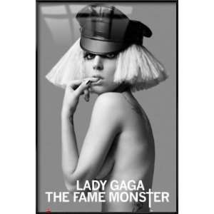  Lady Gaga   Framed Poster (The Fame Monster) (Size 24 x 