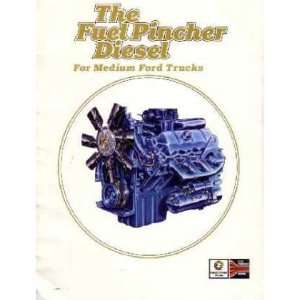  1980 FORD Fuel Pincher Diesel Truck Sales Brochure Book 
