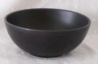Colin Cowie JC Penney Home Collection Stoneware Nero Black Soup Cereal 