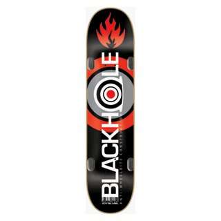  Black Label Skateboards Blackhole Logo Deck 8.25 Anti 