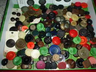   CRAFT & SEWING BUTTONS SETS 2 POUNDS LOT VINTAGE ~1 DAY SALE  