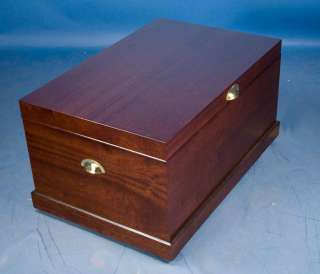 Antique Style Mahogany Trunk Blanket Box Coffer  