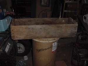 ANTIQUE WOOD TOOLBOX TOOL BOX CHEST MILITARY 1959 VINTAGE  