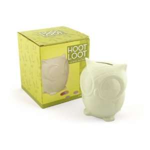  Hoot Loot Bank Ceramic Owl Bank by GAMA GO