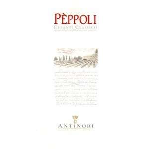  Antinori Chianti Classico Peppoli 2009 Grocery & Gourmet 