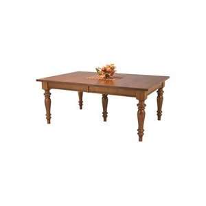  Amish Harvest Leg Dining Table