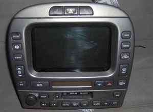 03 Jaguar X Type Cassette Radio w/Navigation GPS OEM  