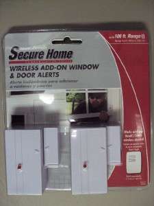   ZENITH WIRELESS ADD ON WINDOW & DOOR ALERTS SH 6170 SECURE HOME  