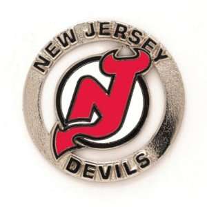  NEW JERSEY DEVILS OFFICIAL LOGO LAPEL PIN Sports 