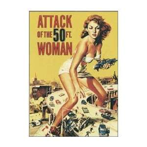  Attack Of The 50 Foot Woman Poster Print