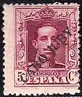 1925 SPANISH CAPE JUBY ALFONSO XIII (ED.23) MH