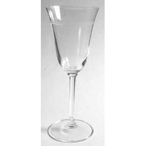  Wedgwood Grosgrain Water Goblet, Crystal Tableware 