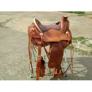   WADE LEATHER WESTERN ROPING PORTER RANCH SADDLE NEW 