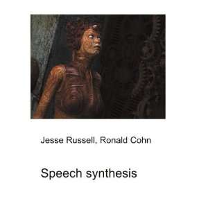 Speech synthesis [Paperback]