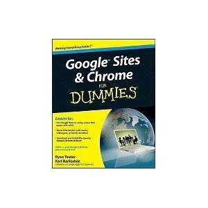  Google Sites & Chrome For Dummies [PB,2009] Books