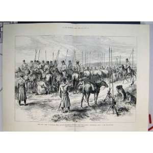  Camp Of Cossacks Galatz Boot And Saddle 1877 Print