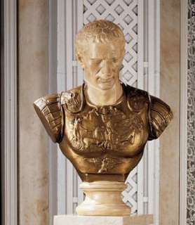 Julius Caesar Statue Bust Sculpture Roman Statue  