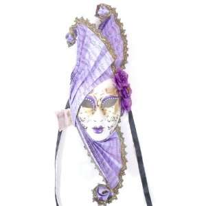  Purple Music Ventaglio Anna Eco Venetian Masquerade Mask 