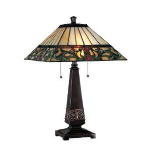 Lite Source C4944 Francine Table Lamp, Antique Bronze with 7 Inch High 