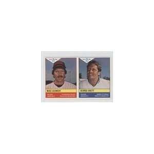   Mills Stickers #9 14   Mike Schmidt George Brett Sports Collectibles