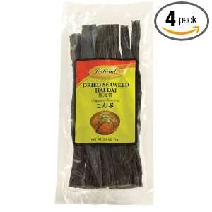 Roland Dried Hoidai Seaweed, 2.5 Ounce Package (Pack of 4)  