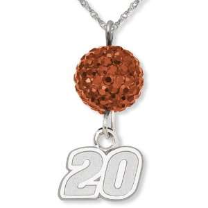 Joey Logano Crystal Ovation Necklace Sterling Silver