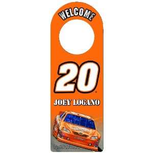  NASCAR Joey Logano Wood Door Hanger
