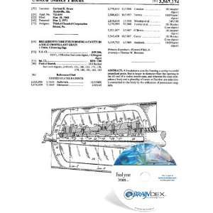   CD for BREAKDOWN CORE FOR FORMING A CAVITY IN A SOLID PROPELLANT GRAIN