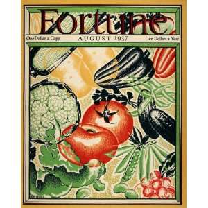   Ralph Frederick Vegetable Tomato Pea   Original Cover