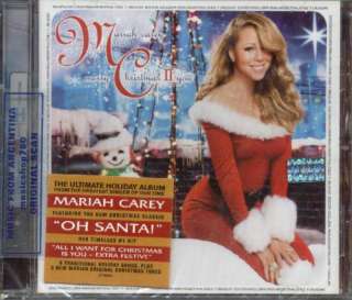 MARIAH CAREY, MERRY CHRISTMAS II YOU. FACTORY SEALED CD. In English.