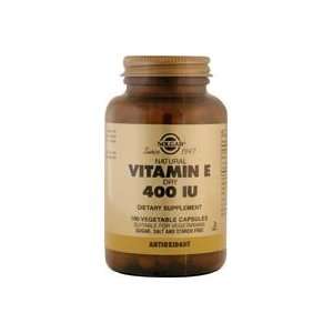    Vitamin E 400 IU Dry   250   Veg/Cap