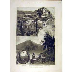  1896 Thomas Moore Glendalough Scotland Clara Print