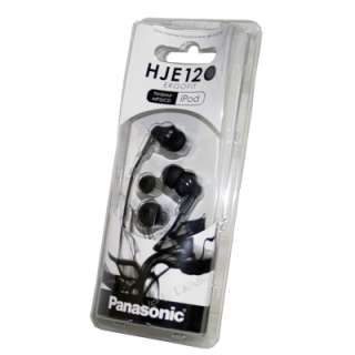 Panasonic RP HJE120 K In Ear Earbud Ergo Fit Headphone (Black)   Brand 