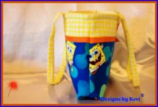 Designs by Keri Sponge Bob Tiny Tot Girls Tote bag  