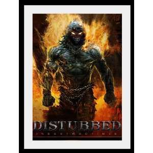  Disturbed David Draiman Indestructible poster approx 34 x 