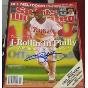   SI COA No Label   Autographed MLB Magazines