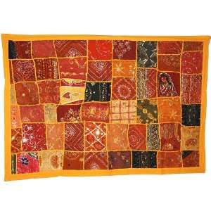  Special Wall Hanging Tapestry Old Sari Patch Work